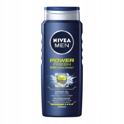 NIVEA Men żel pod prysznic Power Fresh 500 ml