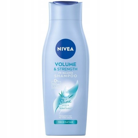 NIVEA SZAMPON VOLUME&STRENGHT WŁ.CIENKIE 400ML