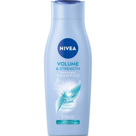 NIVEA SZAMPON VOLUME&STRENGHT WŁ.CIENKIE 400ML