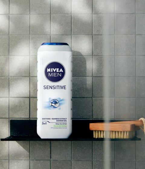 NIVEA Żel pod prysznic męski MEN Sensitive 500ml