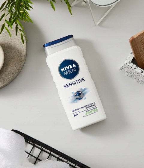 NIVEA Żel pod prysznic męski MEN Sensitive 500ml