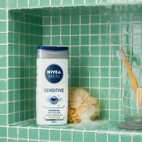 NIVEA Żel pod prysznic męski MEN Sensitive 500ml