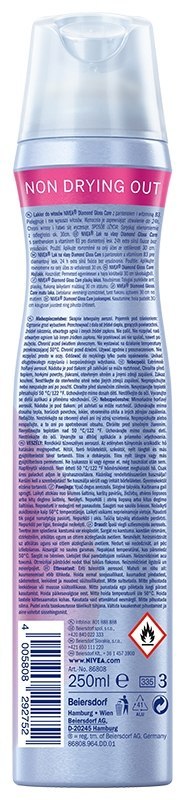 Nivea Diamond Gloss Care lakier do włosów 250 ml