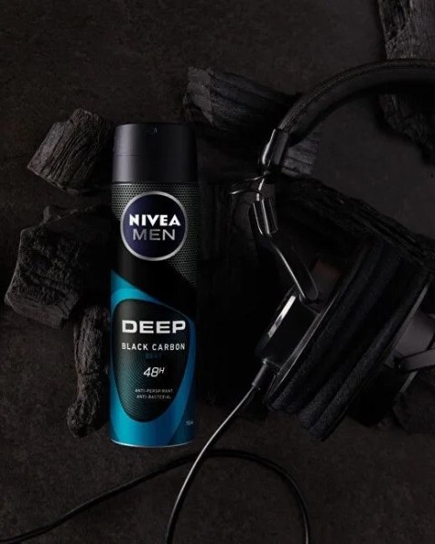 Nivea Men Deep Black Carbon Beat 150 ml