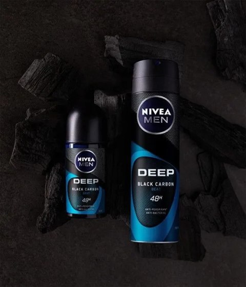 Nivea Men Deep Black Carbon Beat 150 ml