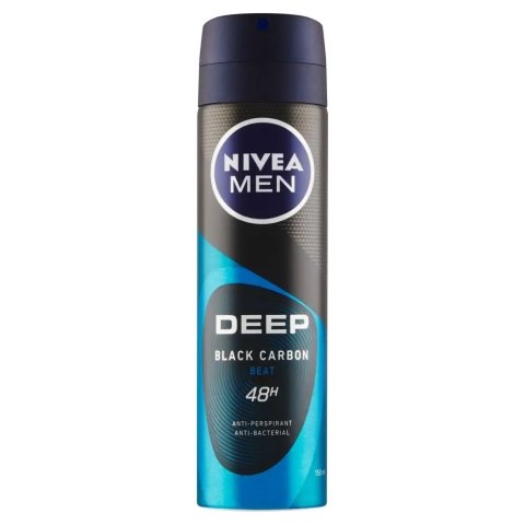 Nivea Men Deep Black Carbon Beat 150 ml