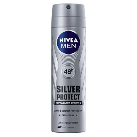 Nivea Men Dezodorant w spray 150ml Silver Protect