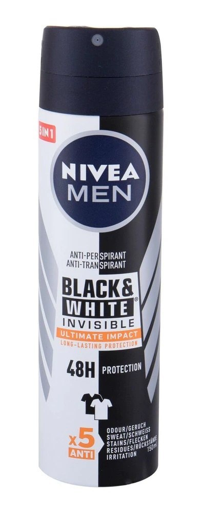 Nivea Men Invisible For Black & White Ultimate Impact Antyperspirant