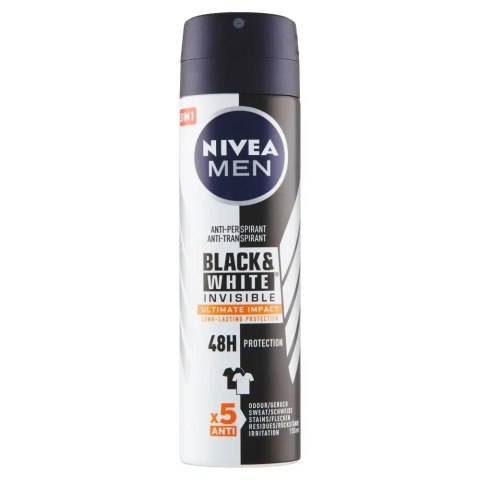 Nivea Men Invisible For Black & White Ultimate Impact Antyperspirant