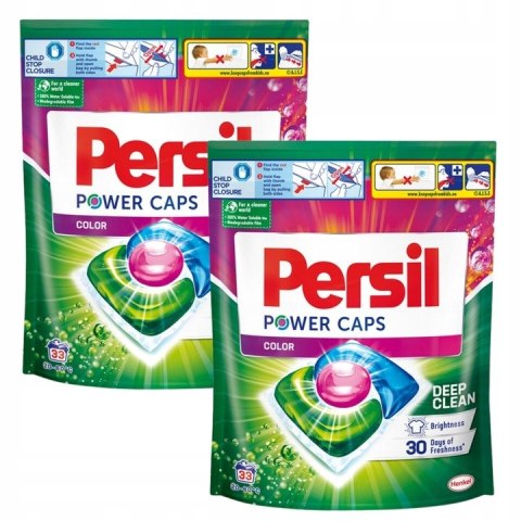 Persil Power Caps Kapsułki do Prania Koloru 33 szt