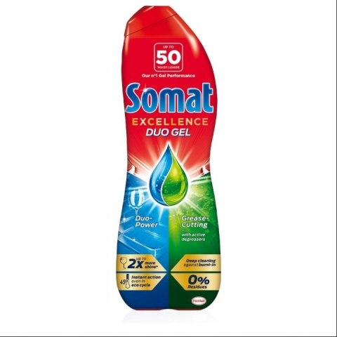 Somat Excellence Duo Gel żel do zmywarki do mycia naczyń 45 myć 810 ml