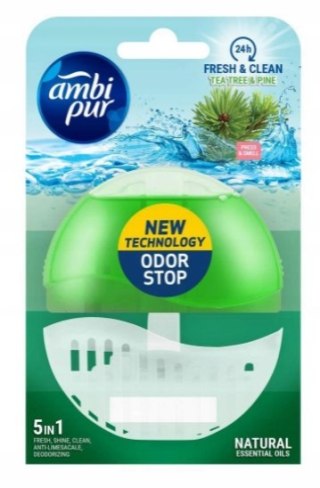 Ambi Pur Tea Tree & Pine Zawieszka WC 55 ml