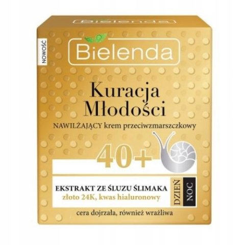 BIELENDA KURACJA MŁODOŚCI NAWILŻAJĄCY KREM 40+