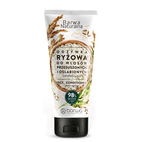 Barwa Naturalna Ryżowa odżywka do włosów 200ml