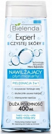 Bielenda Nawilżający Płyn Micelarny 3w1 Demakijaż