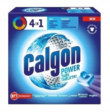 Calgon Tabletki Do Czyszczenia Pralki Power 4w1 (15szt) x3 Opakowania