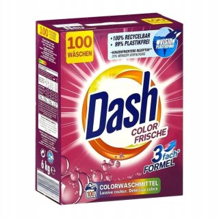 DASH PROSZEK DO PRANIA 6,0*KG/100P COLOR