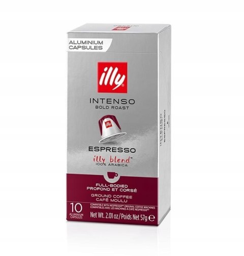 Illy Intenso 100% Arabica Nespresso - 10 kapsułek