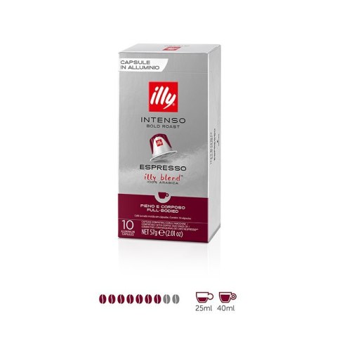 Illy Intenso 100% Arabica Nespresso - 10 kapsułek