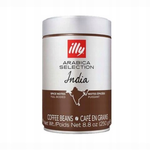 Illy monoarabica India kawa ziarnista 250 g puszka