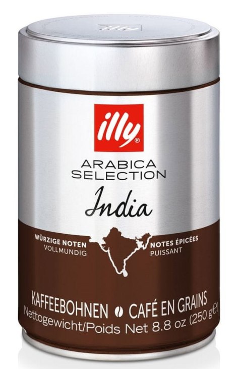 Illy monoarabica India kawa ziarnista 250 g puszka