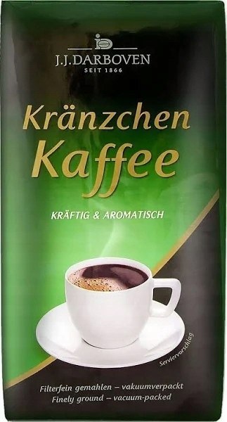 J.J.Darboven Kranzchen Kaffee Kawa mielona 500g