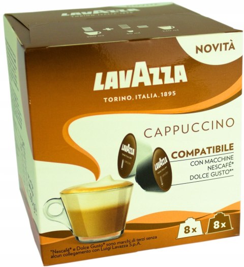 Kapsułki LAVAZZA DOLCE GUSTO cappuccino