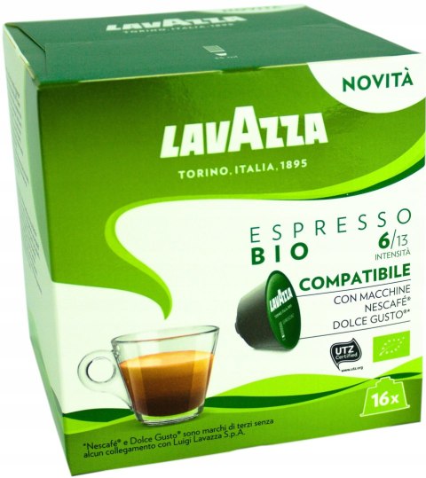 Kapsułki Lavazza 16 szt. Dolce Gusto Espresso Bio