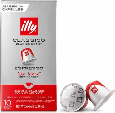 Kapsułki do Nespresso illy Classico 10szt