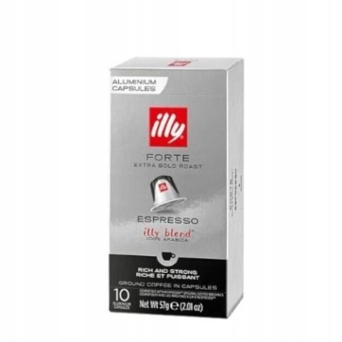 Kapsułki do Nespresso illy Forte Extra Bold Roast 10 sztuk