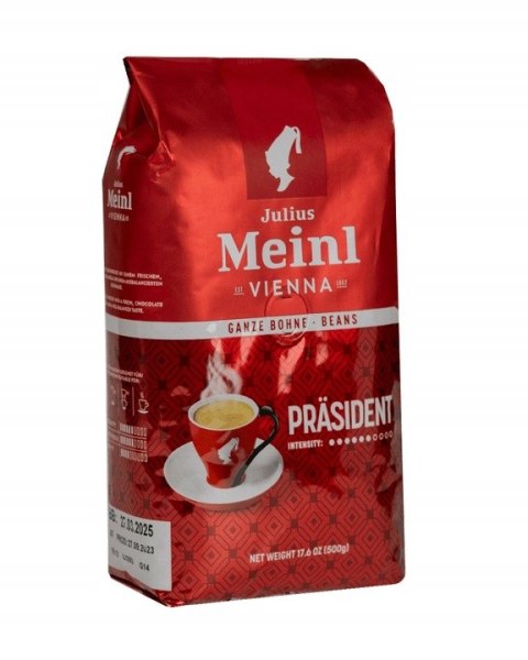 Kawa ziarnista JULIUS MEINL PRASIDENT 0,5 kg