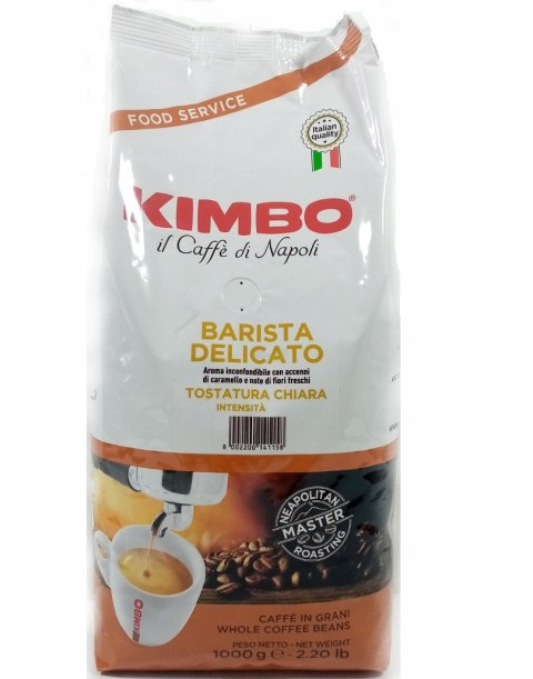 Kawa ziarnista KIMBO BARISTA DELICATO 1 kg