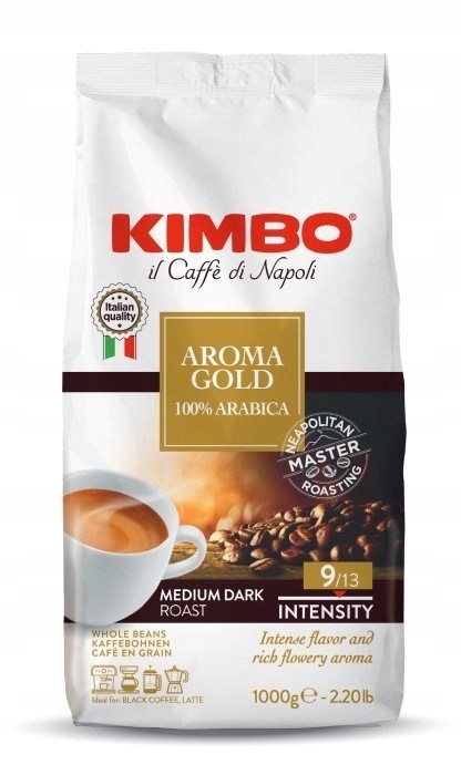 Kawa ziarnista Kimbo Aroma Gold 1kg