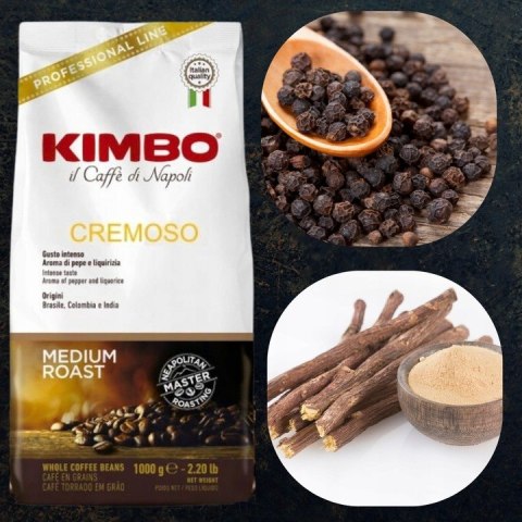 Kawa ziarnista Kimbo CREMOSO 1000 g