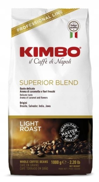 Kawa ziarnista Kimbo Espresso Superior Blend 1kg