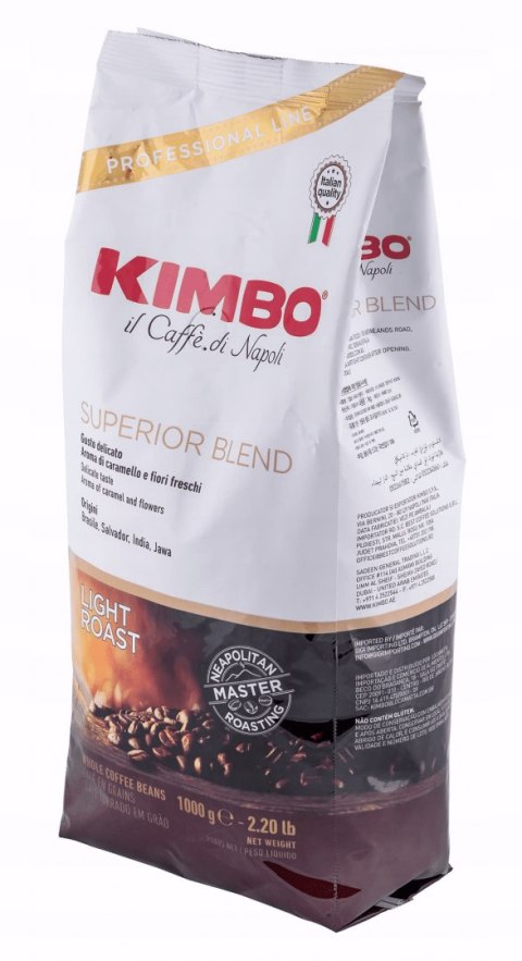 Kawa ziarnista Kimbo Espresso Superior Blend 1kg