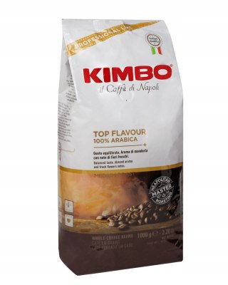 Kawa ziarnista Kimbo Top Flavour 100% Arabika 1kg