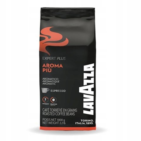 Kawa ziarnista LavAzza Expert Aroma PIU 1kg