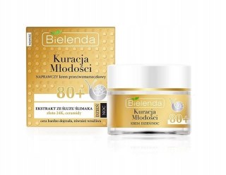 Krem do twarzy Bielenda Kuracja Młodości 80+ 0 SPF dzień i noc 50 ml