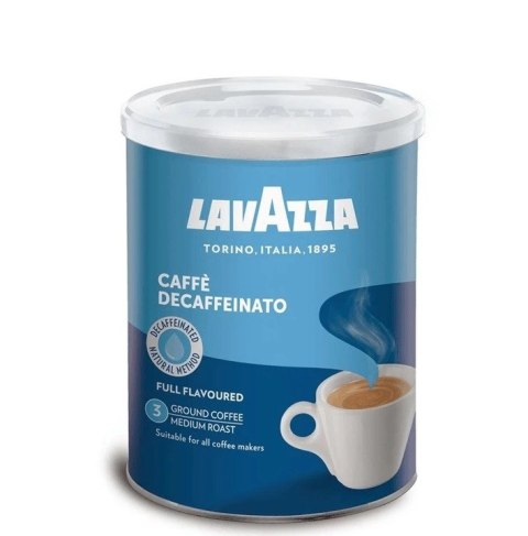 Lavazza DEK Bezkofeinowa 250g Kawa Mielona PUSZKA