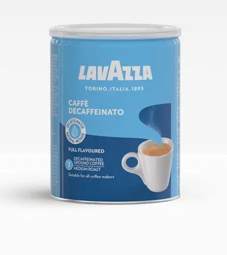 Lavazza DEK Bezkofeinowa 250g Kawa Mielona PUSZKA