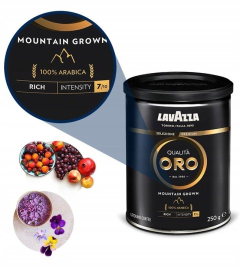 Lavazza Oro Mountain Kawa mielona 250g Puszka