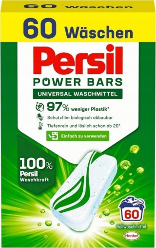 Persil Power Bars Universal Tabletki do Prania 60 sztuk DE