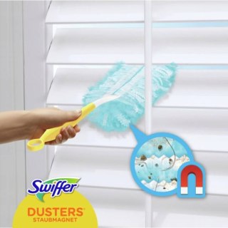 SWIFFER Duster Miotełka Do Kurzu + 7x Zapas Rączka Wkłady Magnes Na Kurz