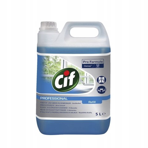 CIF płyn do szyb i luster Window& Multisurface Cleaner 5L