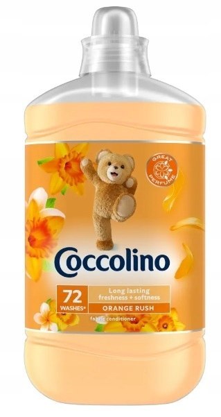 COCCOLINO ORANGE RUSH PŁYN DO PŁUKANIA 1,8L 72PR