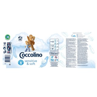 COCCOLINO Płyn CORE WHITE 1700ml