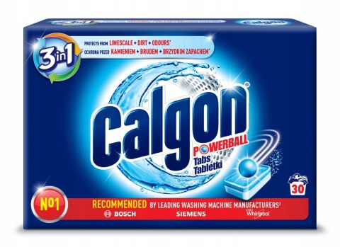 Calgon tabletki do pralki 30szt