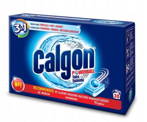 Calgon tabletki do pralki 30szt