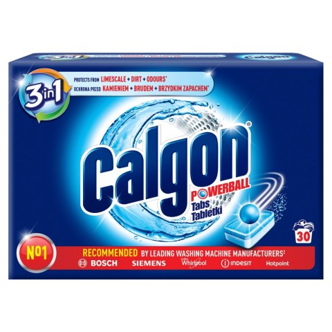 Calgon tabletki do pralki 30szt